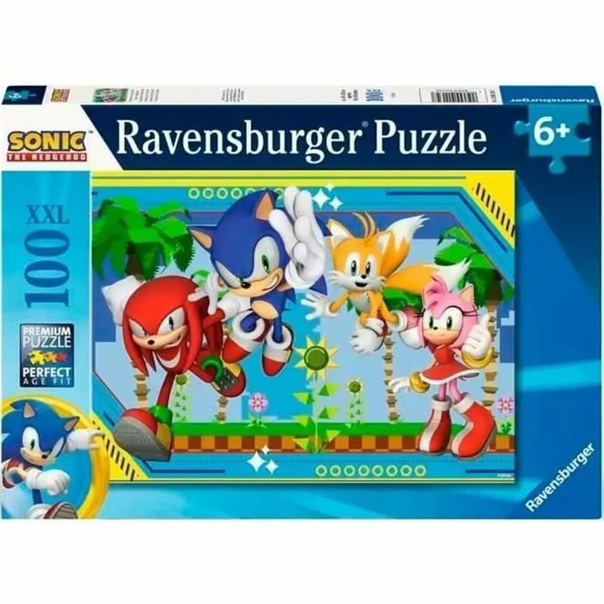 Puzzle Ravensburger Sonic 100 Pezzi