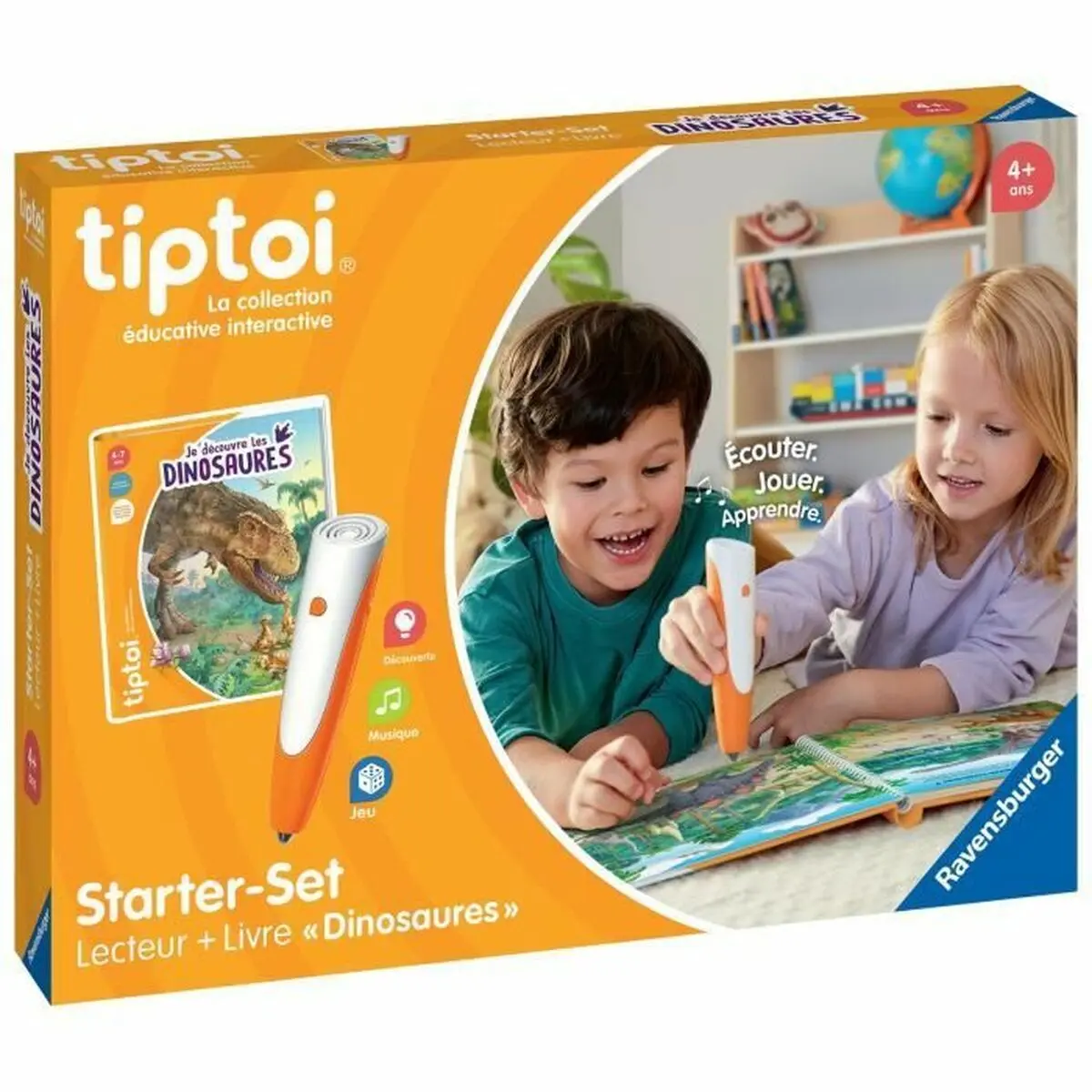 Gioco Educativo Ravensburger tiptoi® Starter Dino-4005556001750 (FR)