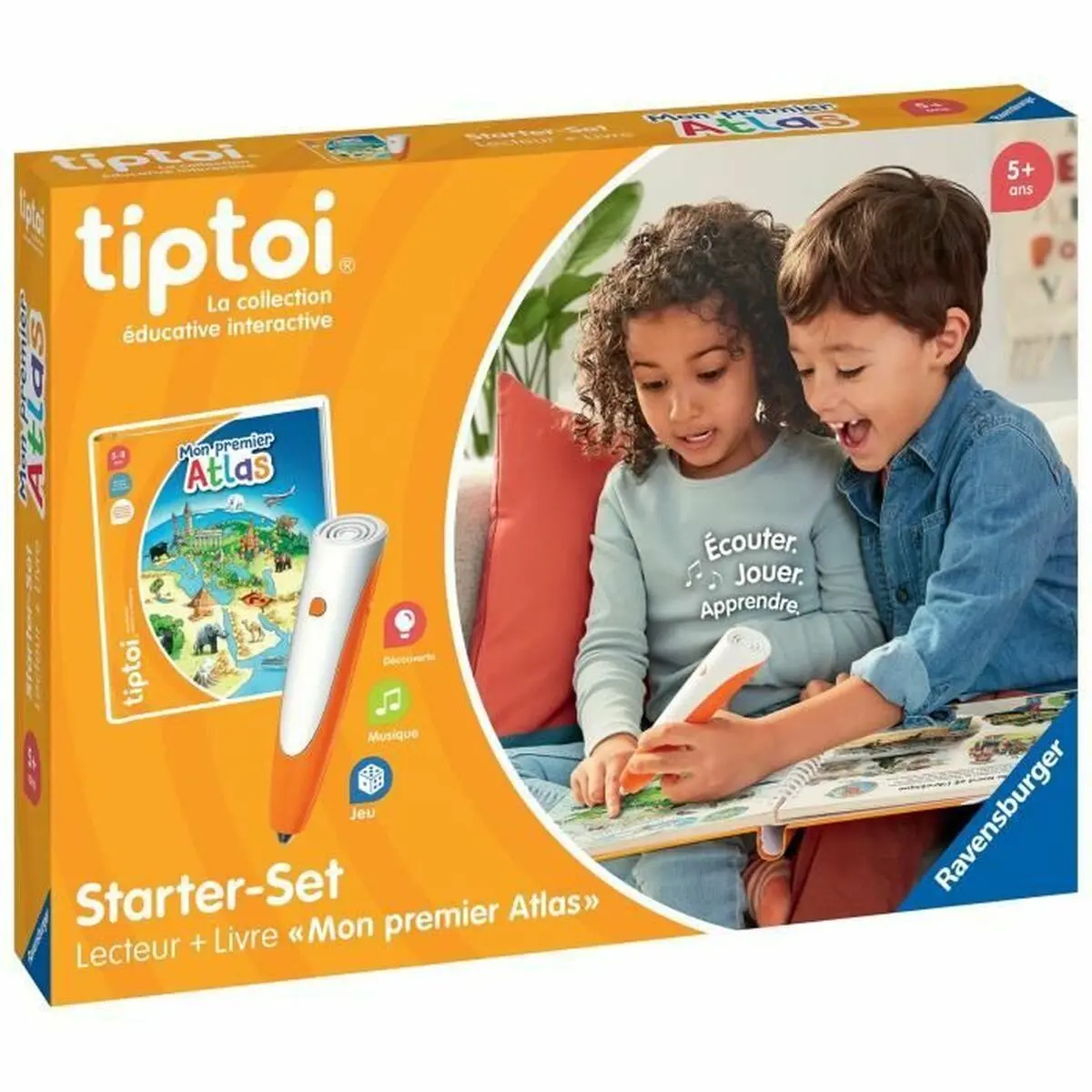 Gioco Educativo Ravensburger tiptoi® Starter Atlas 4005556001774 (FR)