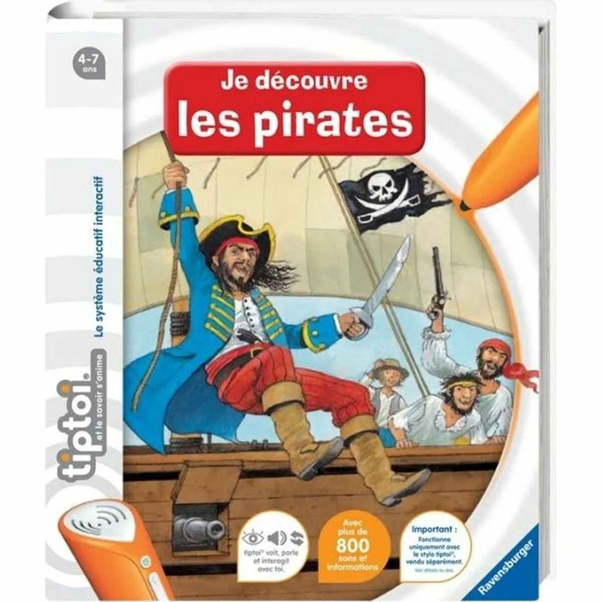 Gioco Educativo Ravensburger I Discover the Life of Pirate (FR)