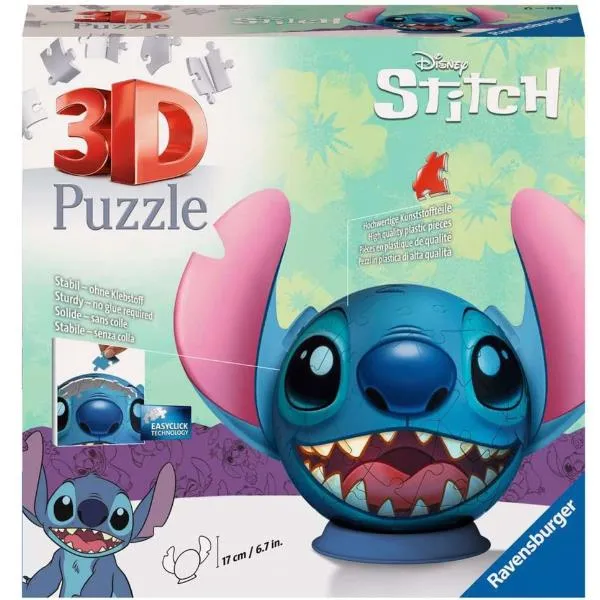 STITCH - CON ORECCHIE - 3D