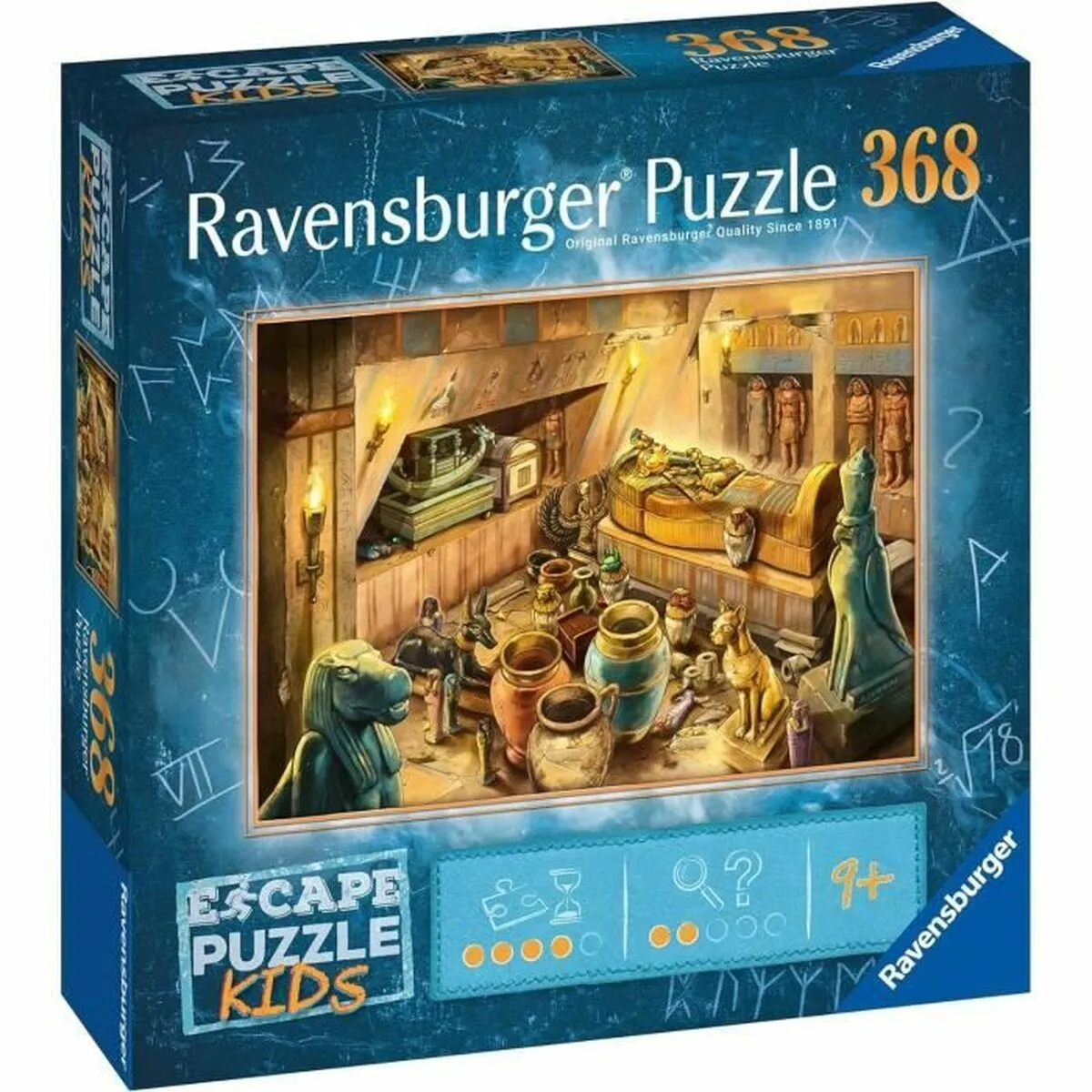 Puzzle Ravensburger 13361 Escape Kids - Egypt 368 Pezzi