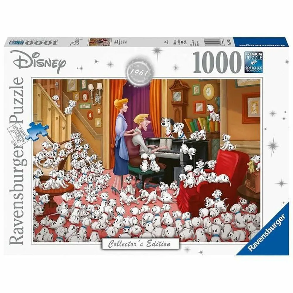 Puzzle Disney Ravensburger 13973 Collector's Edition: 101 Dalmatians 1000 Pezzi