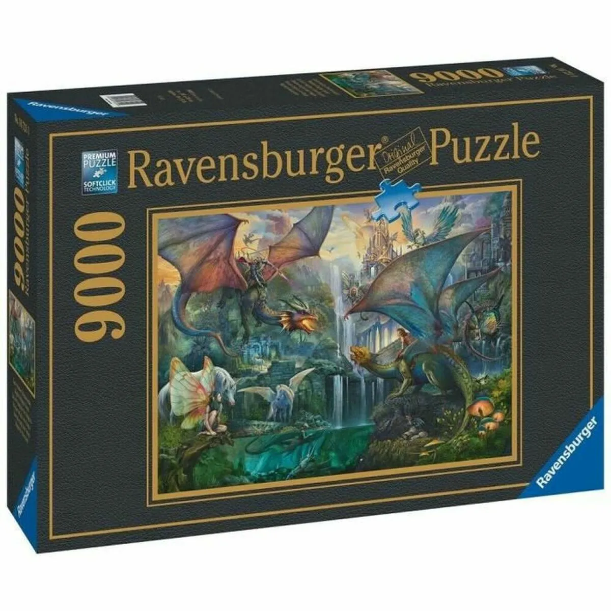 Puzzle Ravensburger The Magic Forest of Dragons (9000 Pezzi)