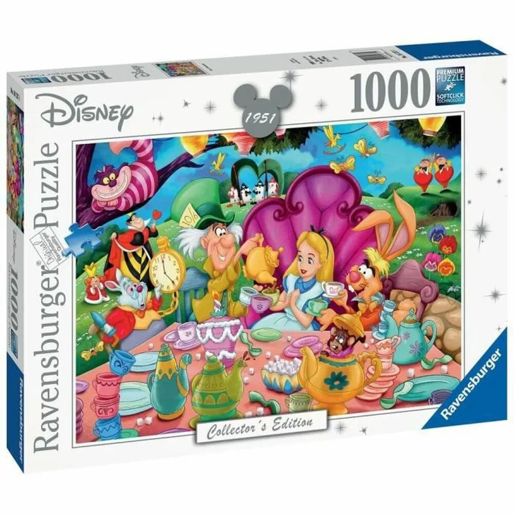 Puzzle Disney Ravensburger 16737 Alice in Wonderland - Collector's Edition 1000 Pezzi