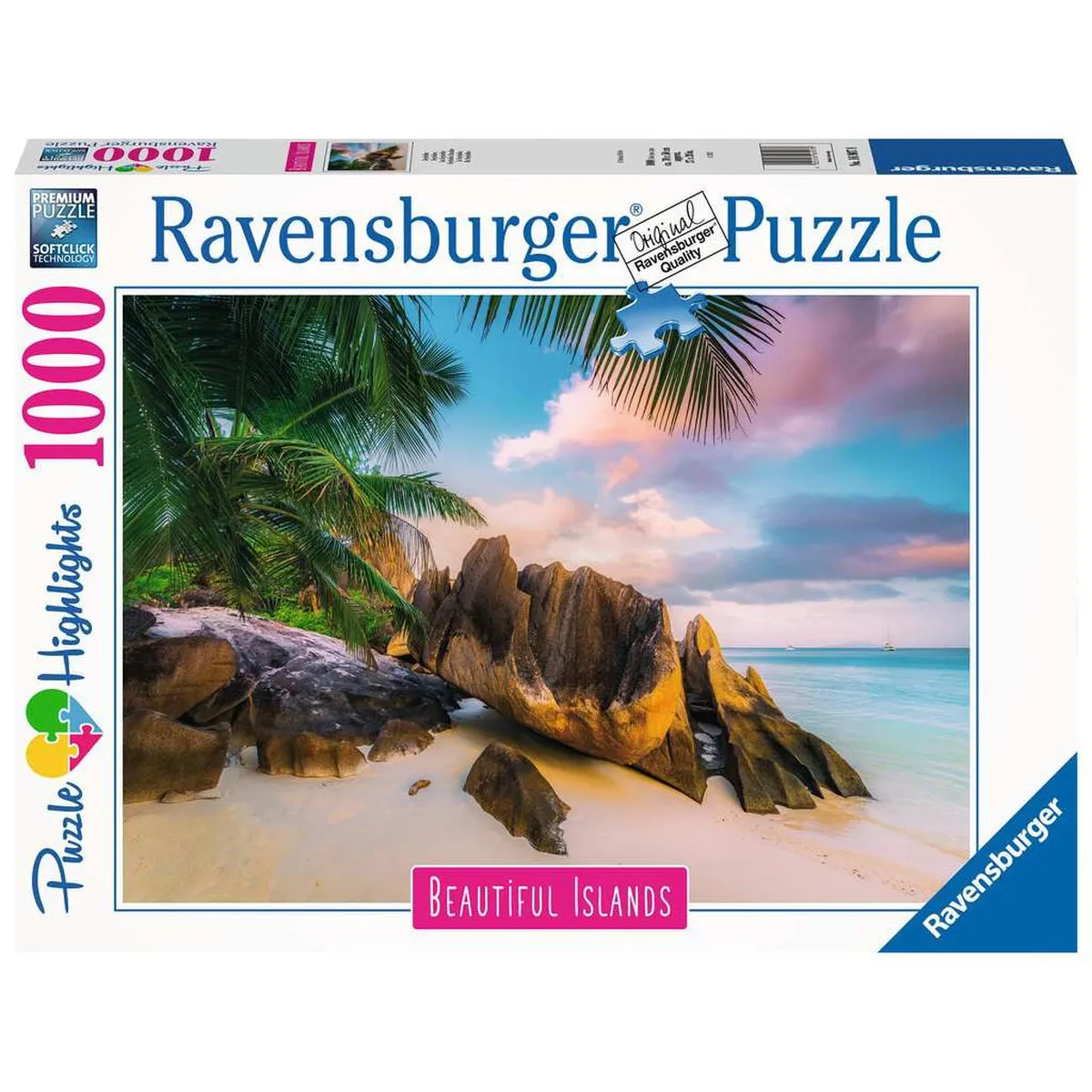 Puzzle Ravensburger 169078 Seychelles 1000 Pezzi