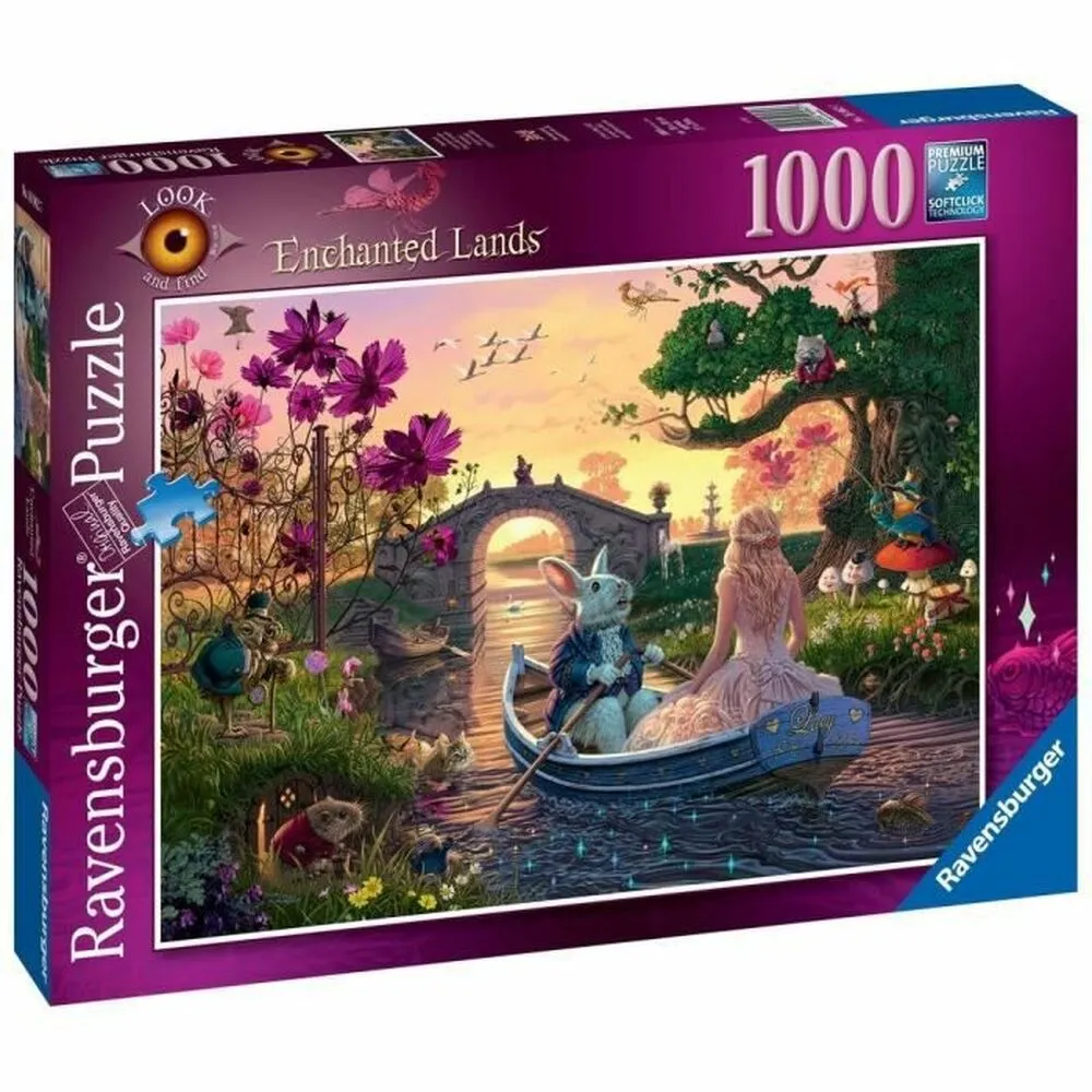 Puzzle Ravensburger 16962 Enchanted Lands: Wonderland 1000 Pezzi