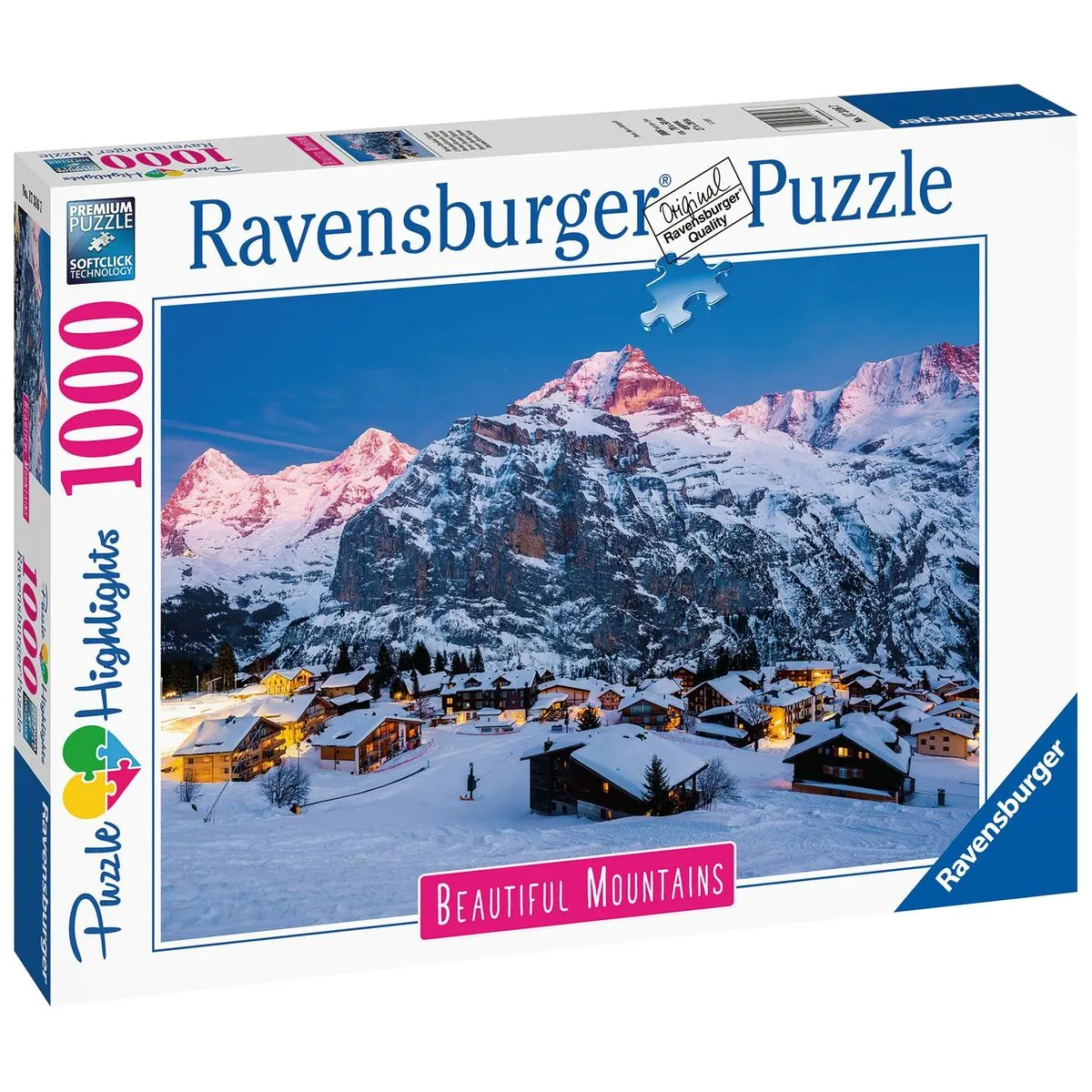 Puzzle Ravensburger 17316 The Bernese Oberland - Switzerland 1000 Pezzi