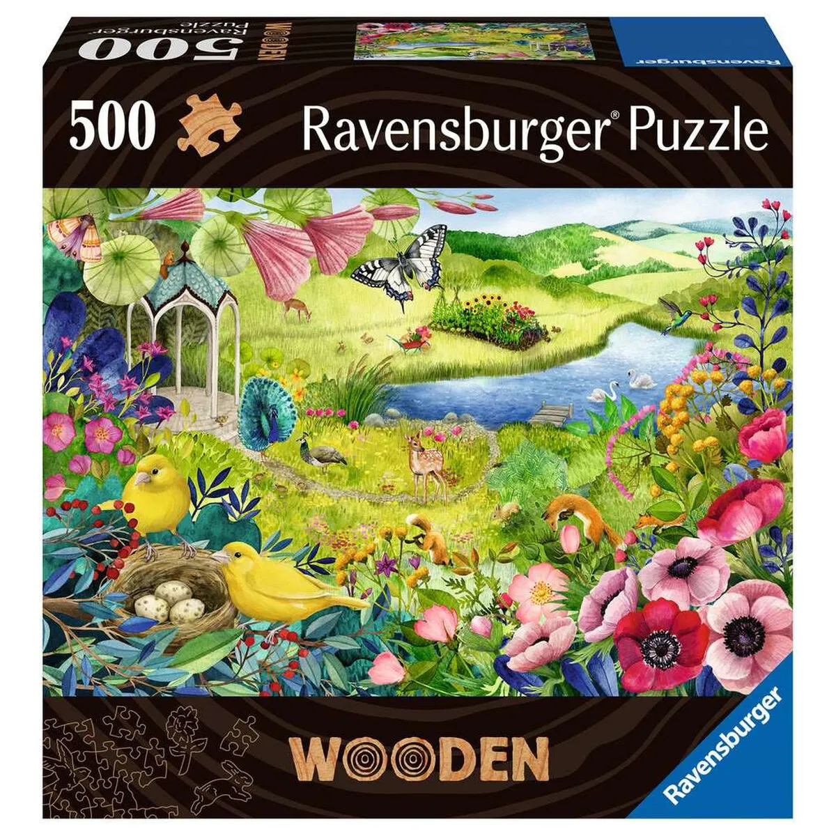 Puzzle Ravensburger Nature Garden 500 Pezzi