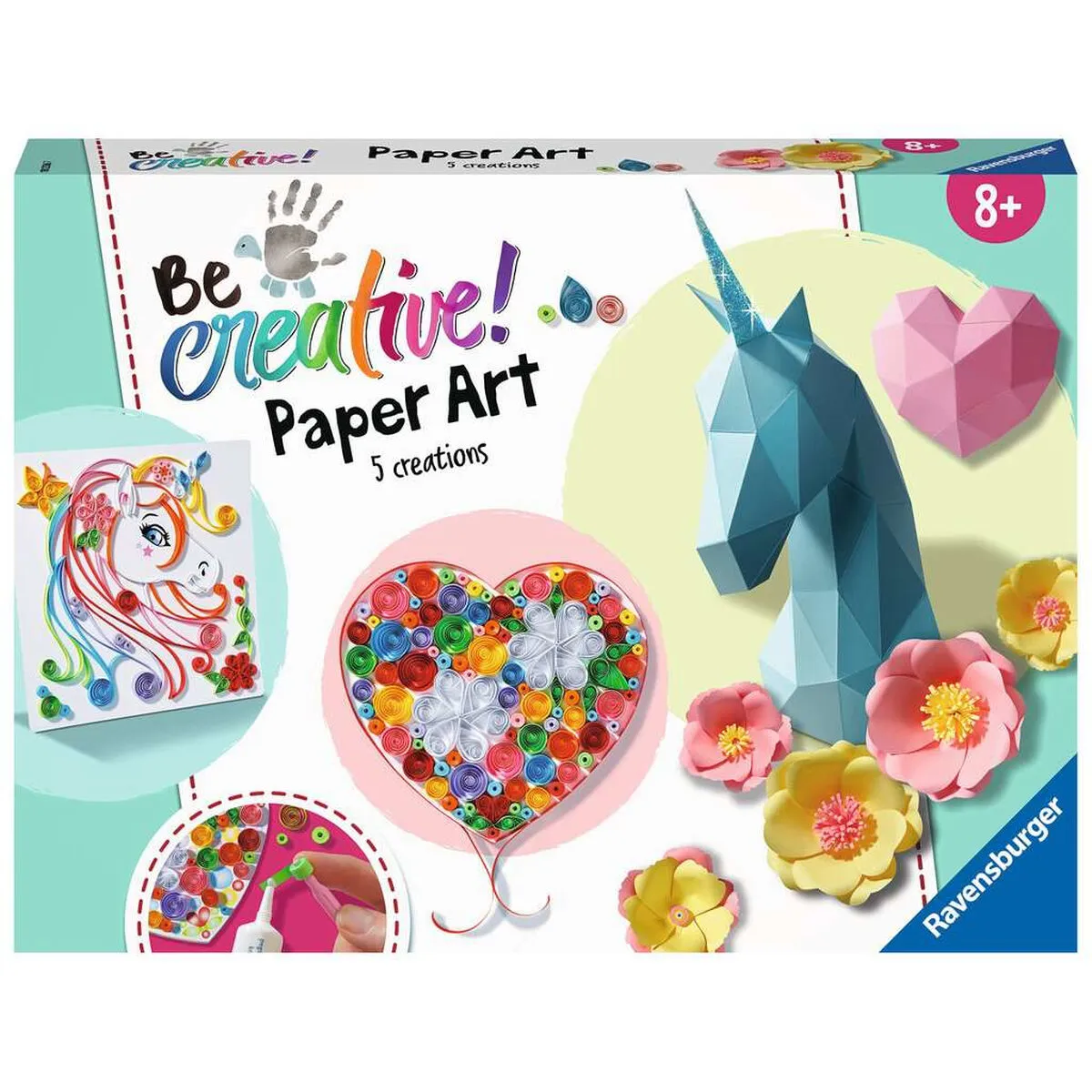 Gioco Fai-da-te con Carta Ravensburger Paper Art Max