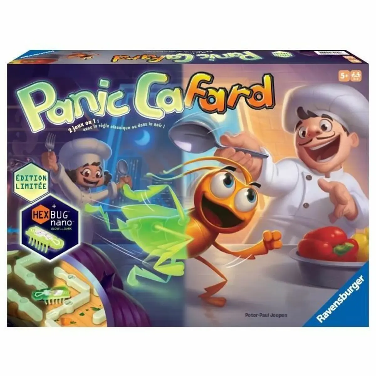 Gioco da Tavolo Ravensburger Phosphorescent Cockroach Panic