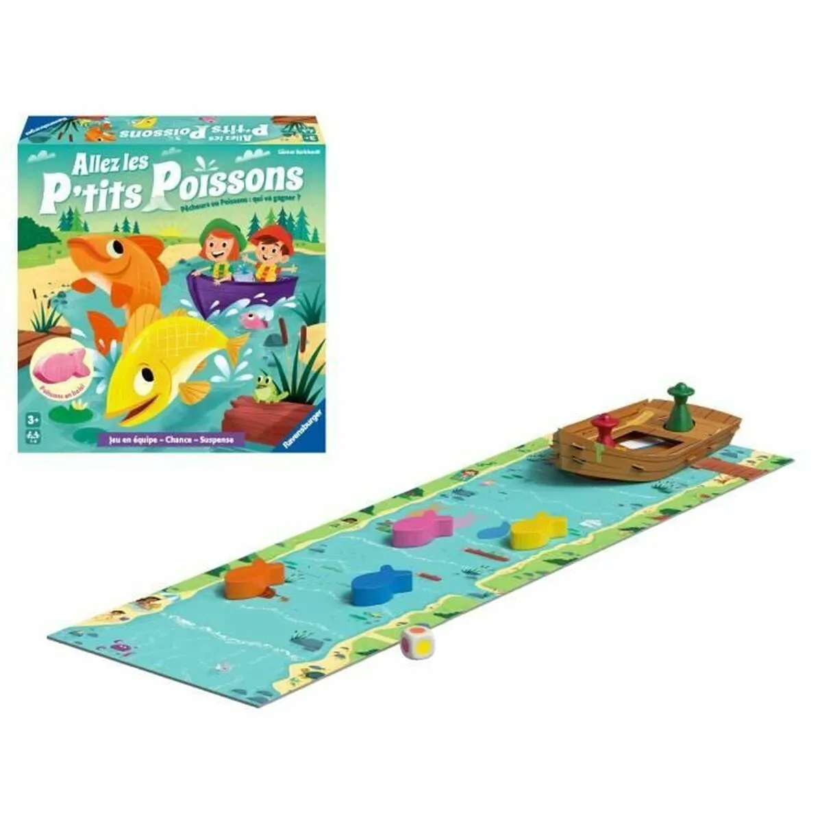 Gioco da Tavolo Ravensburger Allez les P'tits Poissons (FR)