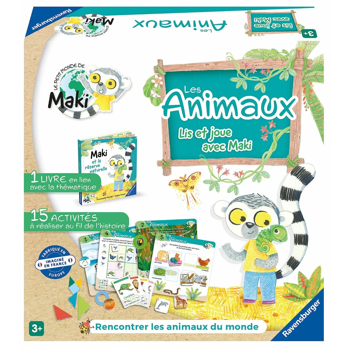 Gioco Educativo Ravensburger Les animaux