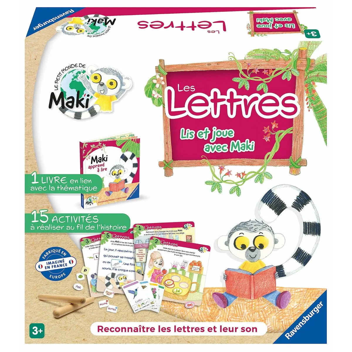 Gioco Educativo Ravensburger Les lettres