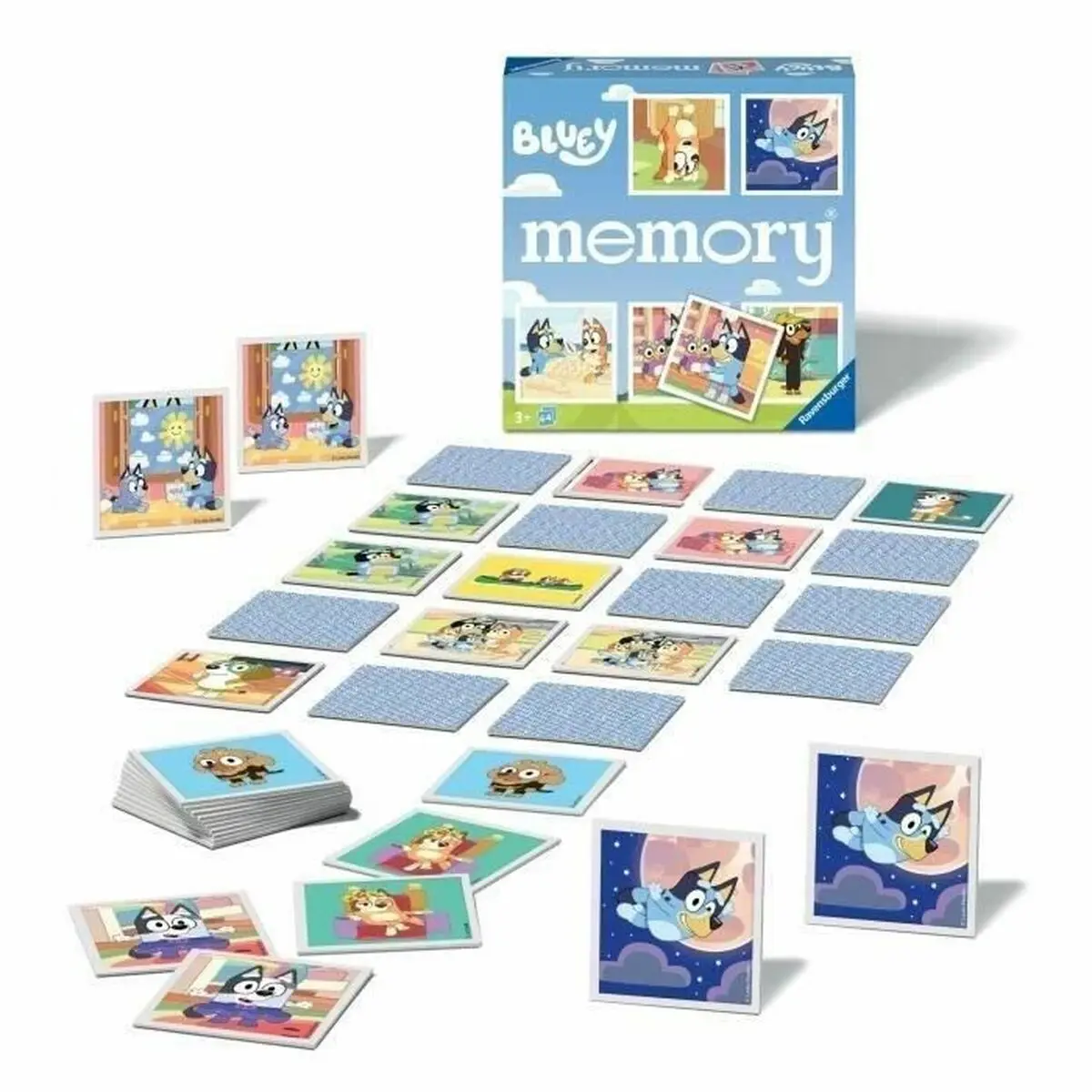 Gioco da Tavolo Ravensburger Grand memory® Bluey