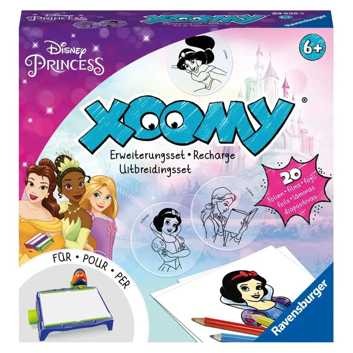 Gioco Fai-da-te Ravensburger Xoomy Refill Disney Princesses