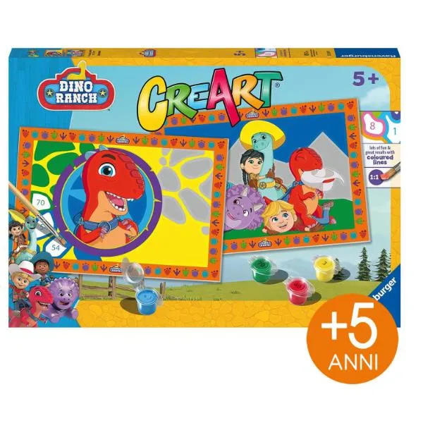 CREART SERIE JUNIOR: 2 X DINO RANCH