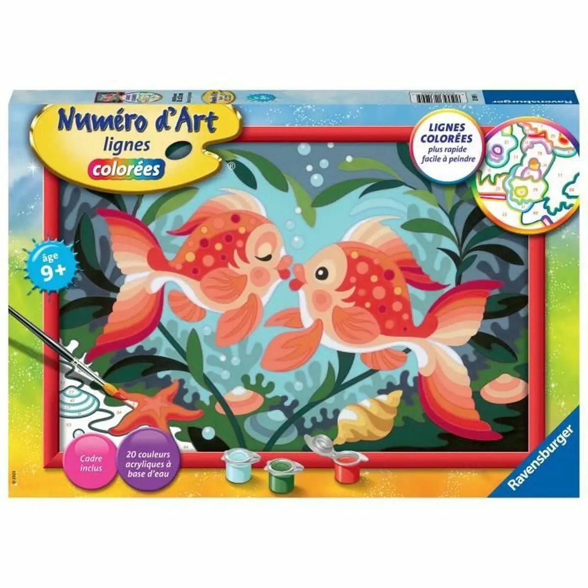 Set Pittura per Numeri Ravensburger Numéro d’Art