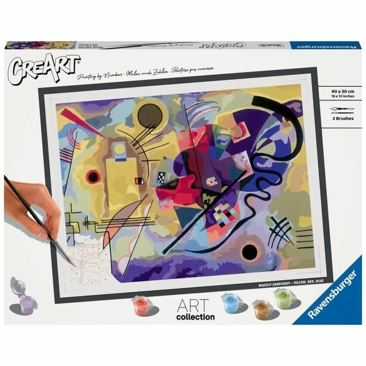 Puzzle da Colorare Ravensburger Kandinsky