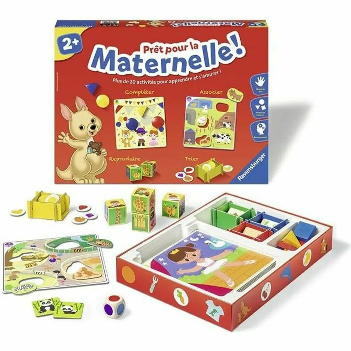 Gioco Educativo Prima Infanzia Ravensburger Ready for Kindergarten! 50 cm (Francese) (FR)