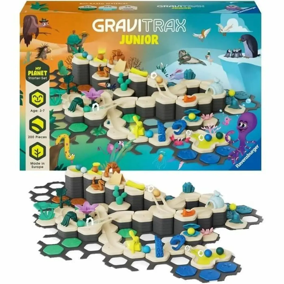 Set di Costruzioni Ravensburger Gravitrax Junior Multicolore  