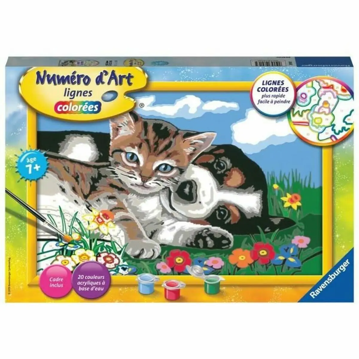 Set Pittura per Numeri Ravensburger  A Beautiful Friendship