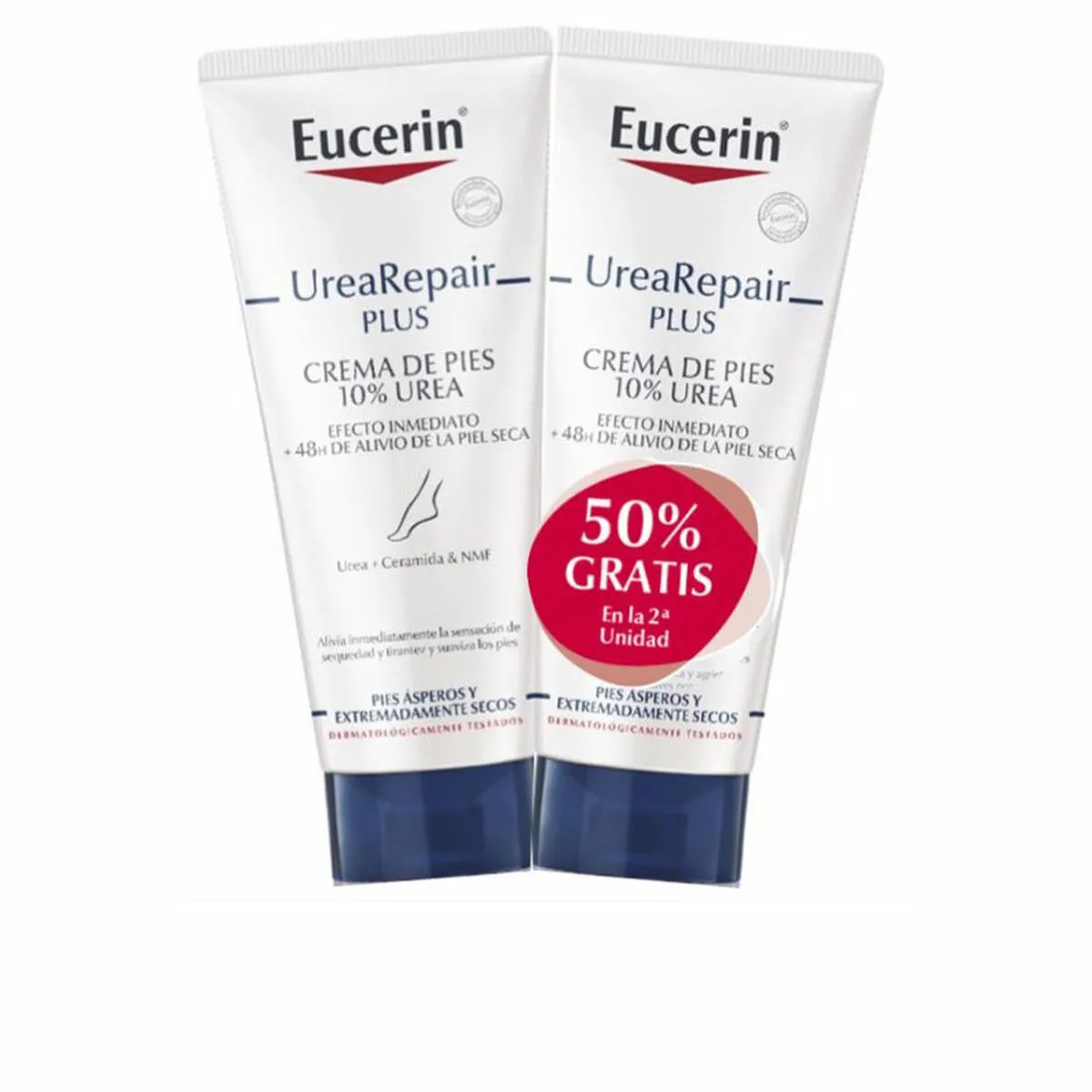 Crema Piedi Idratante Eucerin Urearepair Plus 100 ml (2 Unità)