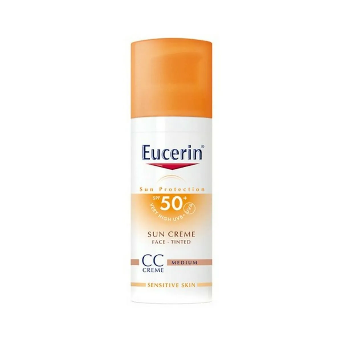 Protezione Solare Colorata Eucerin Photoaging Control Tinted Medio SPF 50+ (50 ml)