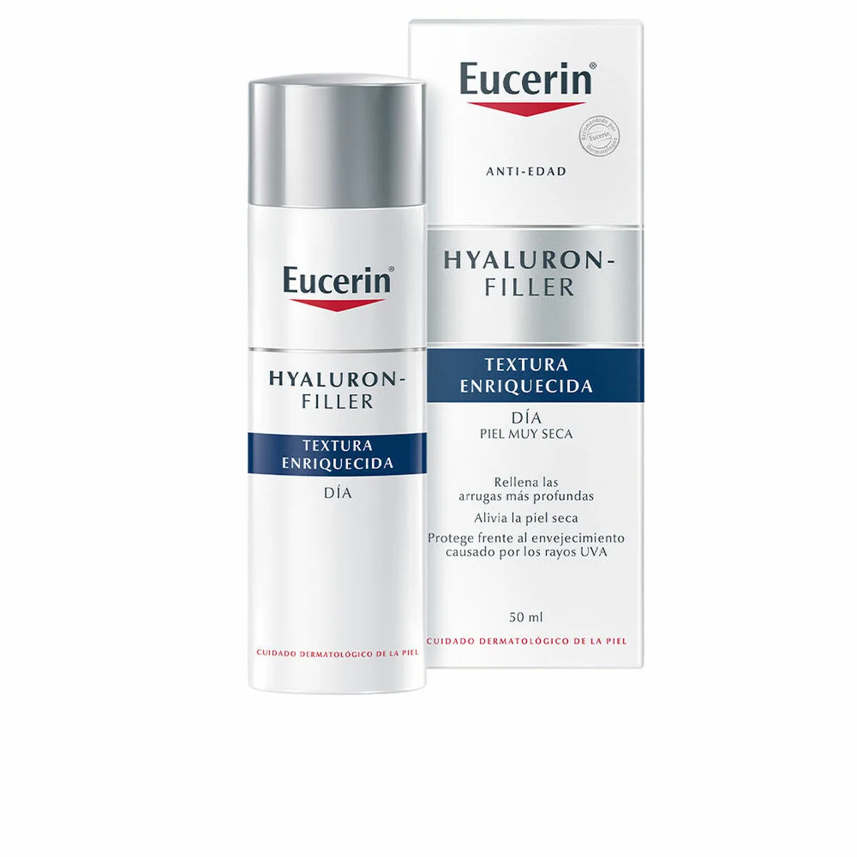 Crema Antietà Giorno Eucerin Hyaluron-Filler (50 ml)