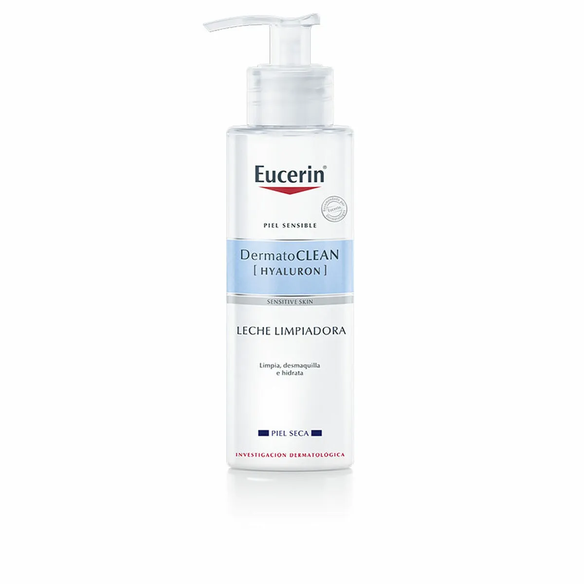 Latte Detergente Eucerin Dermatoclean Pelle sensibile 200 ml