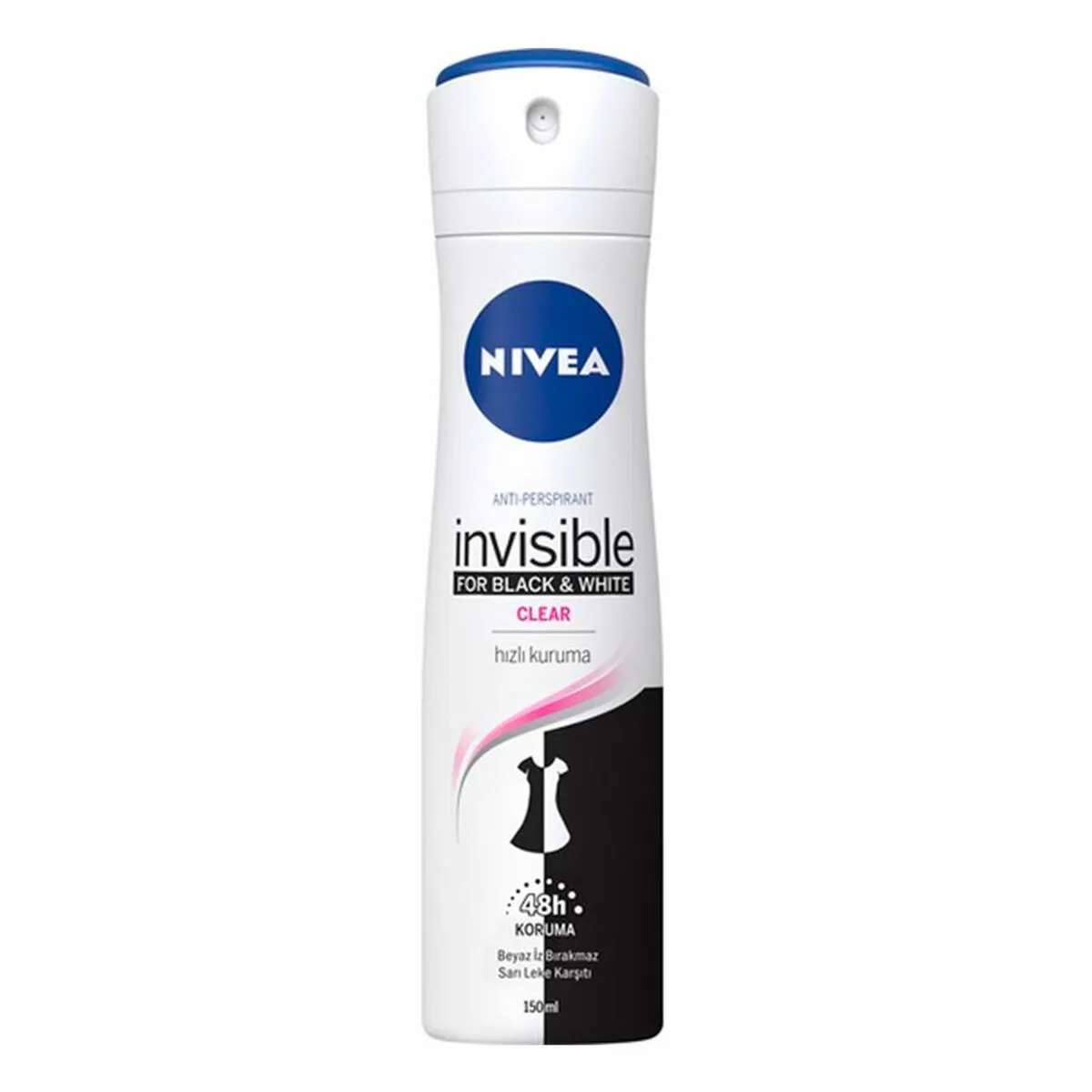 Deodorante Balck & White Invisible Nivea (200 ml)