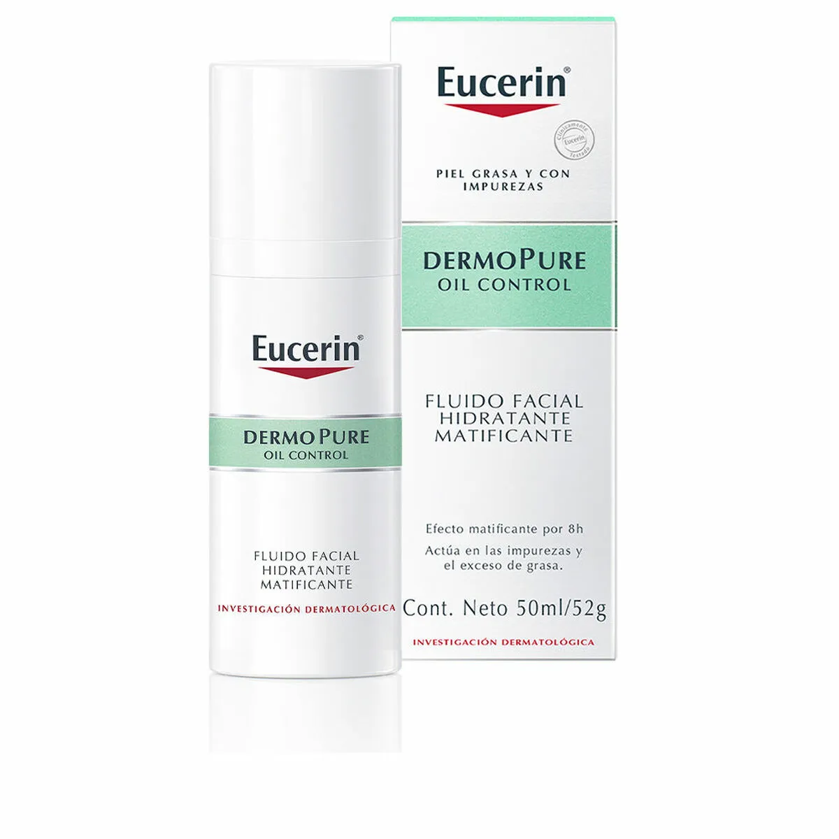 Fluido Idratante e Opacizzante Eucerin Dermopure 50 ml