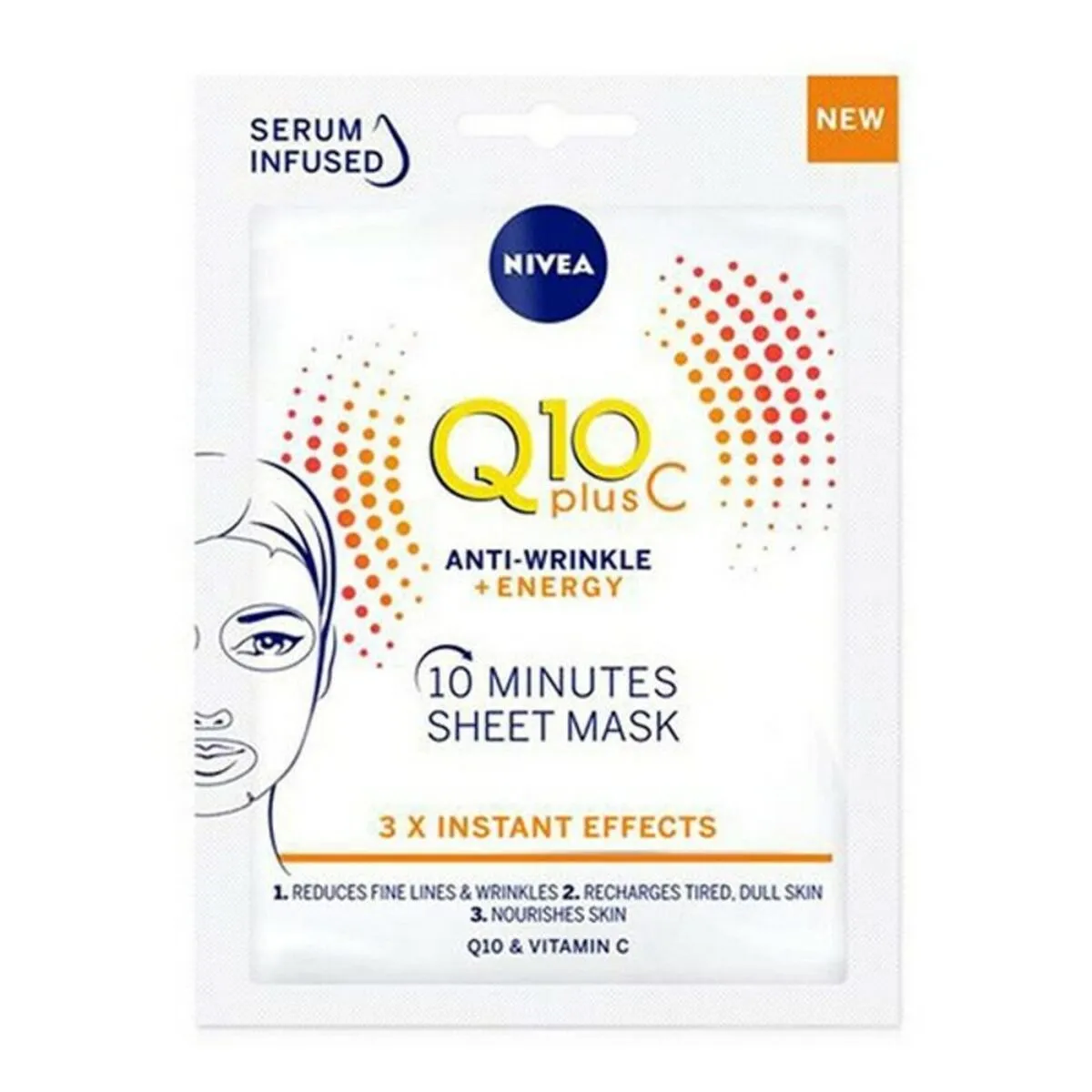 Maschera Viso Q10+ Nivea