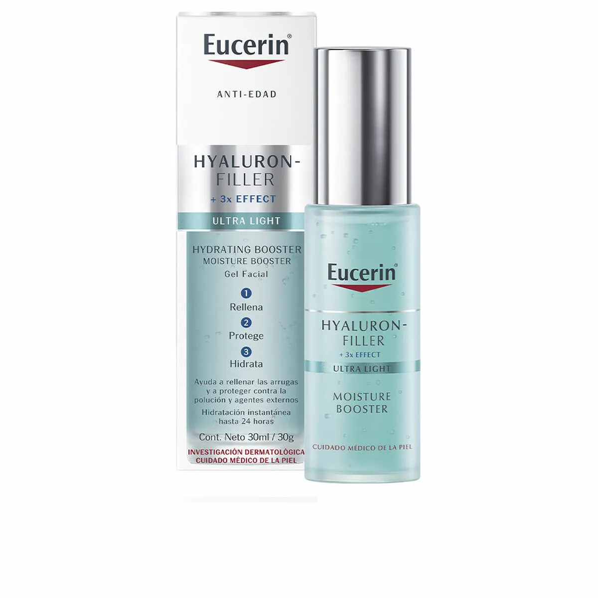 Gel Viso Eucerin Hyaluron Filler Ultra Light (30 ml)