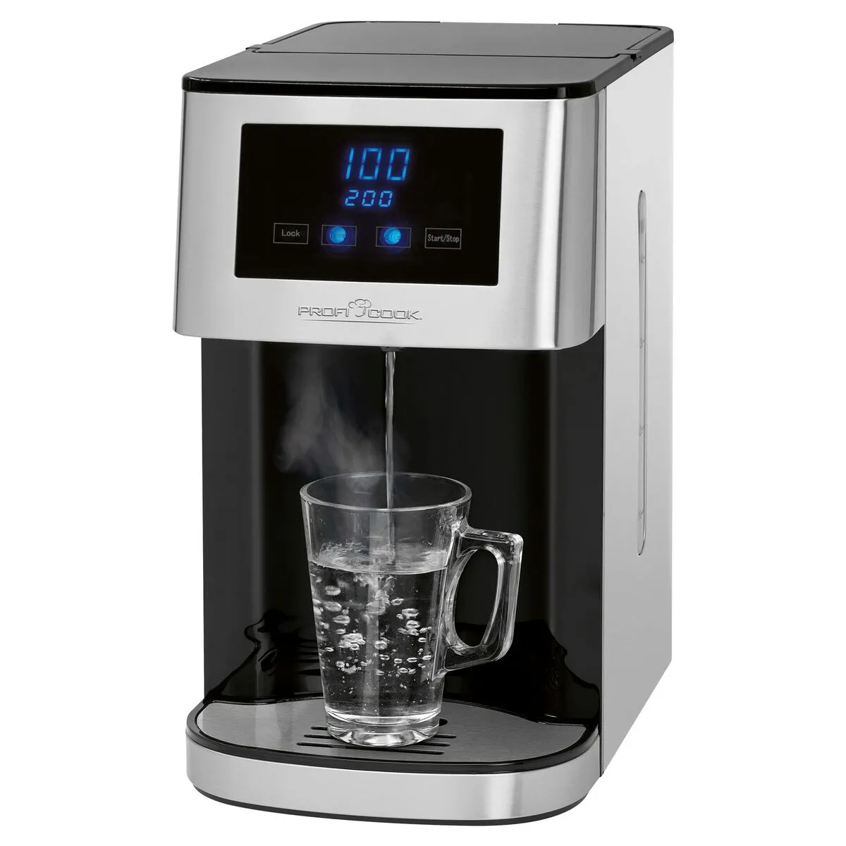 Dispenser di Acqua Proficook PC-HWS 1145 Nero Acciaio inossidabile 4 L