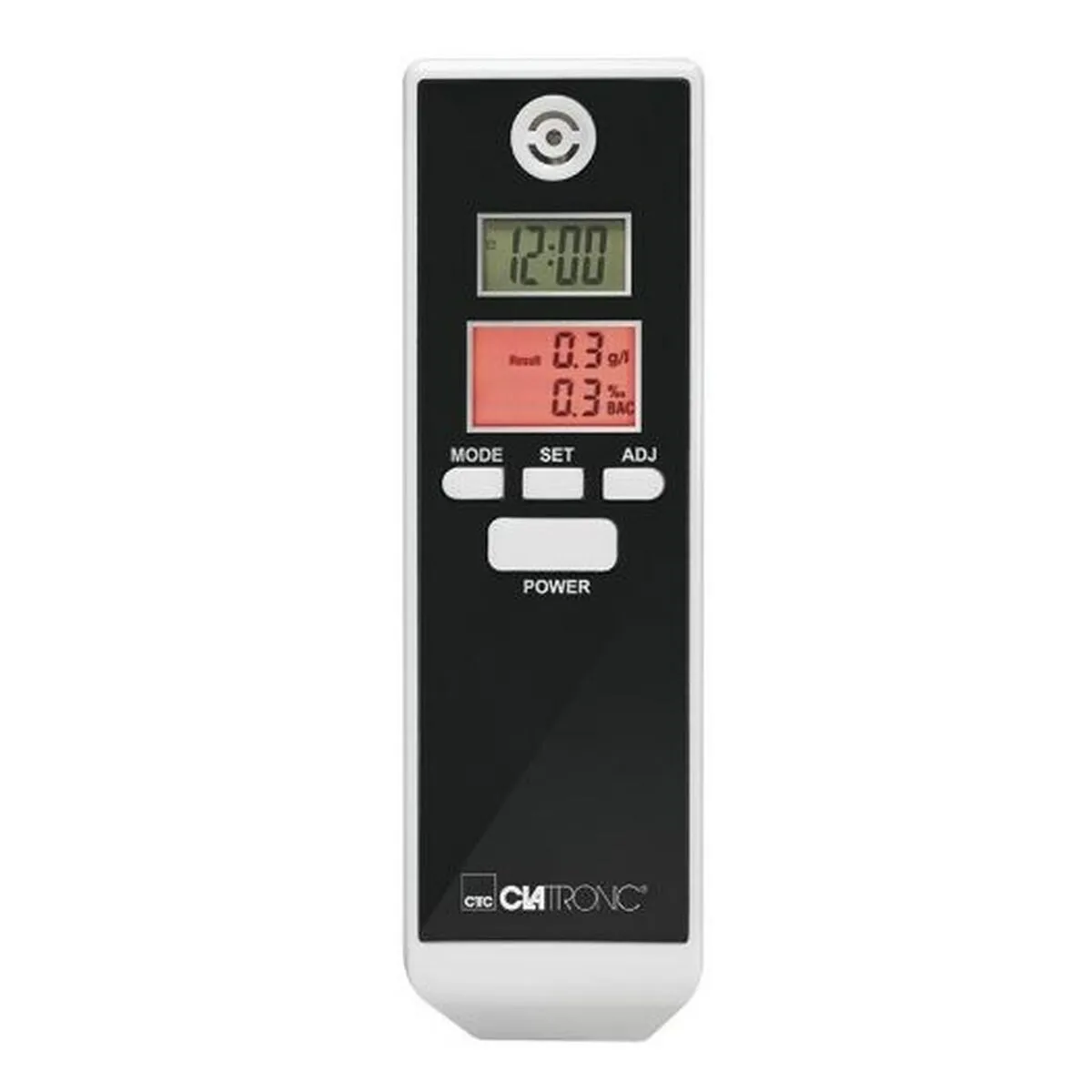 Etilometro digitale Clatronic AT 3605 Bianco Nero