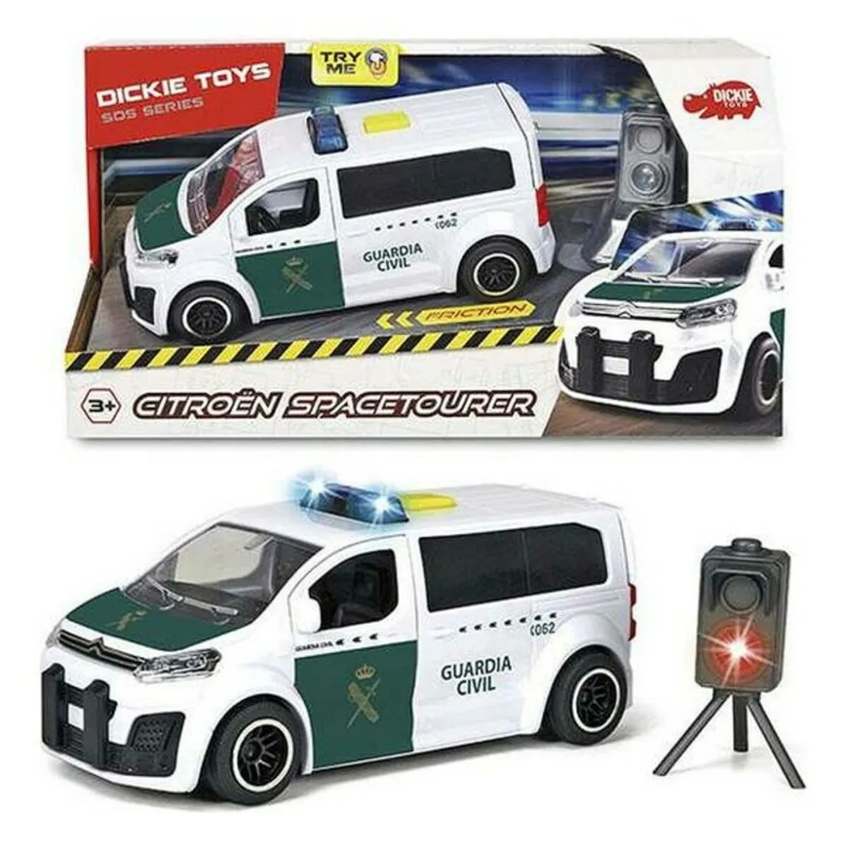 Macchina Polizia Dickie Toys Citroën Spacetourer No (15 cm)