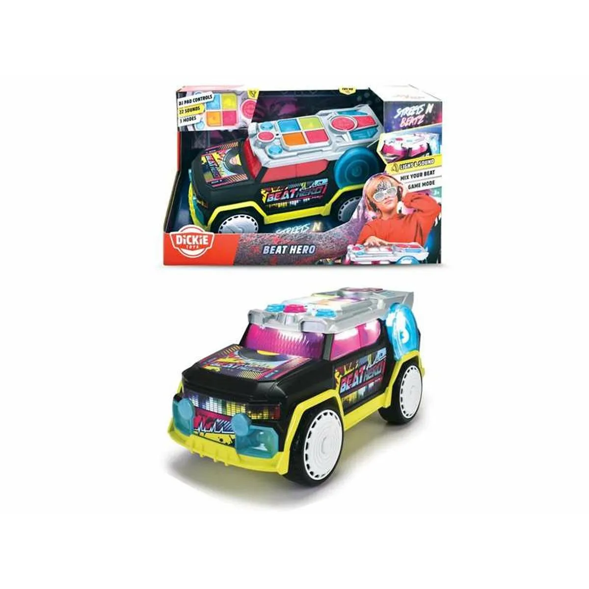 Playset di Veicoli Smoby Streets' n Beatz  32 cm