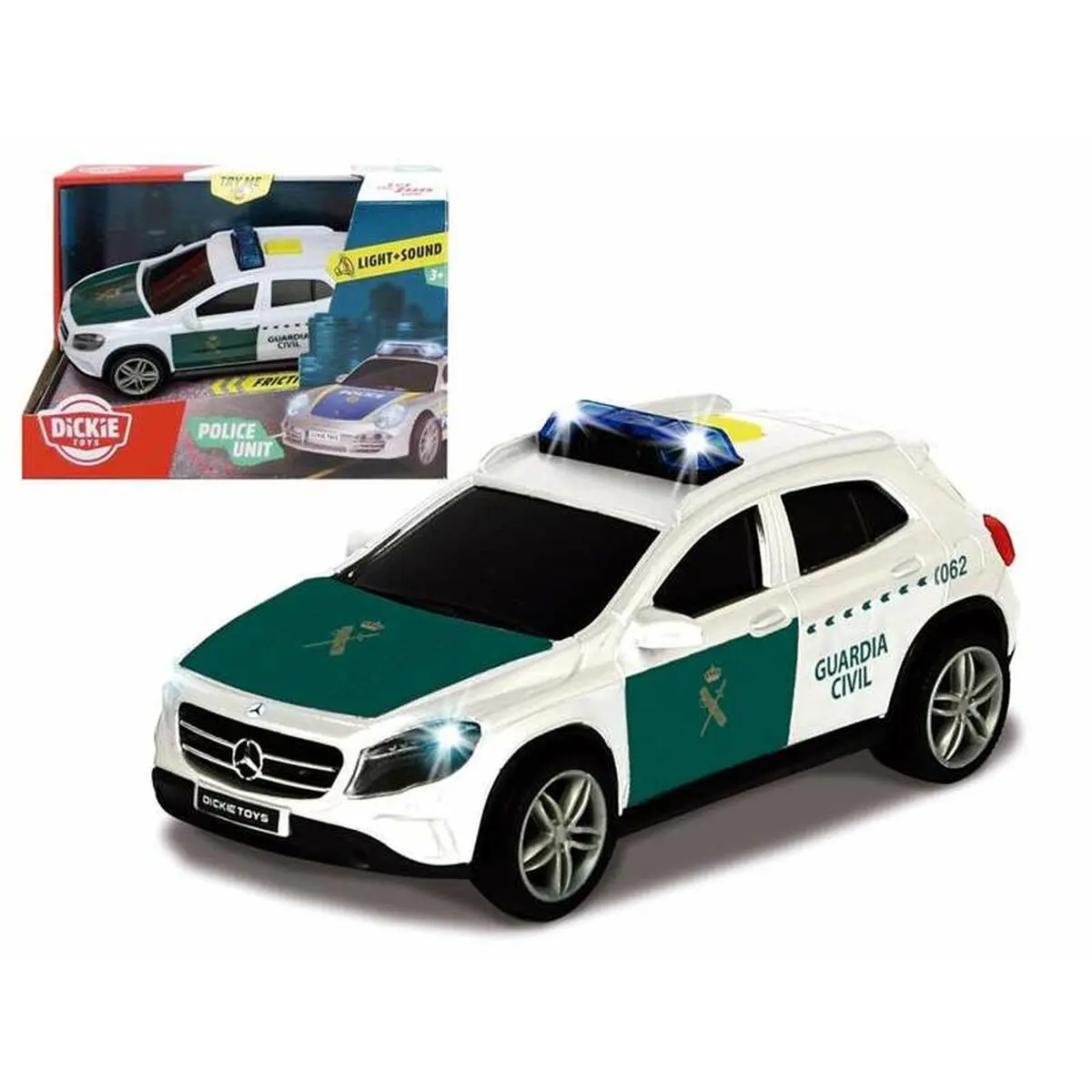 Macchina Smoby Guardia Civil Mercedes Clase A  15 cm