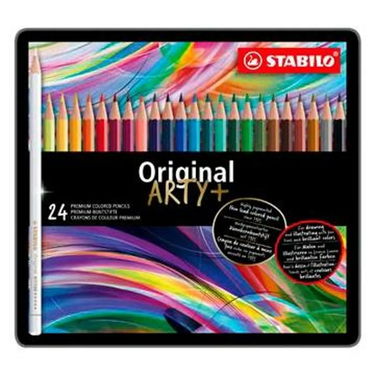 Matite colorate Stabilo Original Multicolore 24 Pezzi