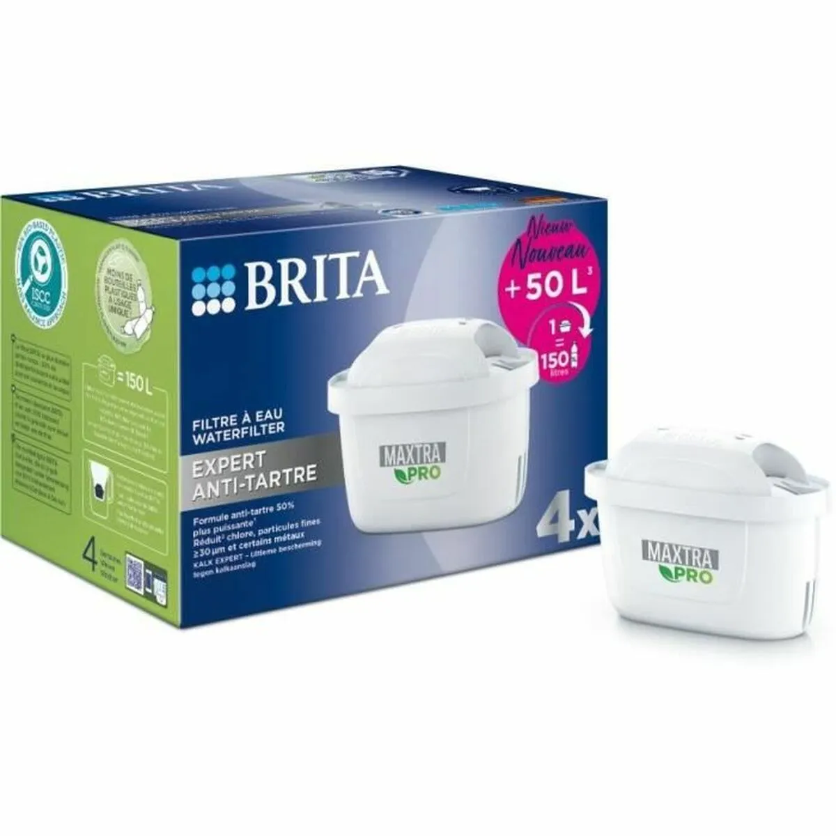 Filtro per brocca filtrante Brita Maxtra Pro Expert (4 Unità)