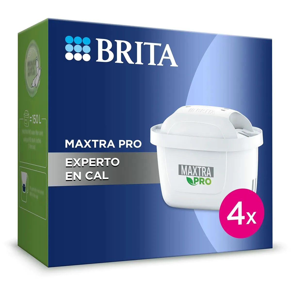 Ricambio Brita MAXTRA PRO CAL Bianco Plastica (4 Unità)