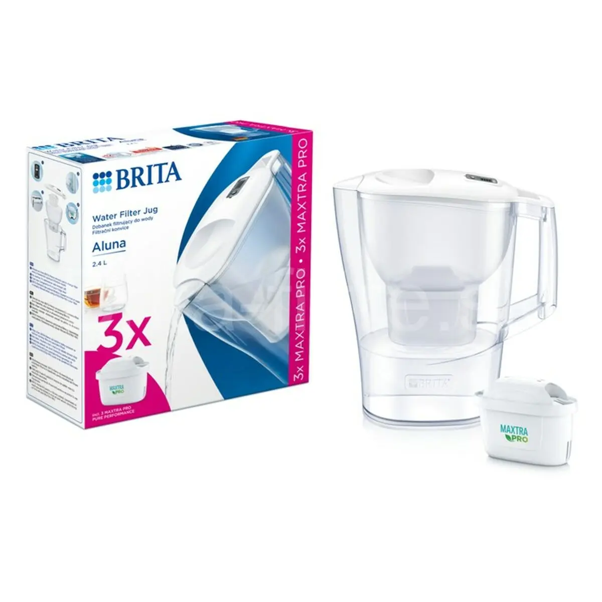 Brocca filtrante Brita 1052801 Bianco 2,4 L