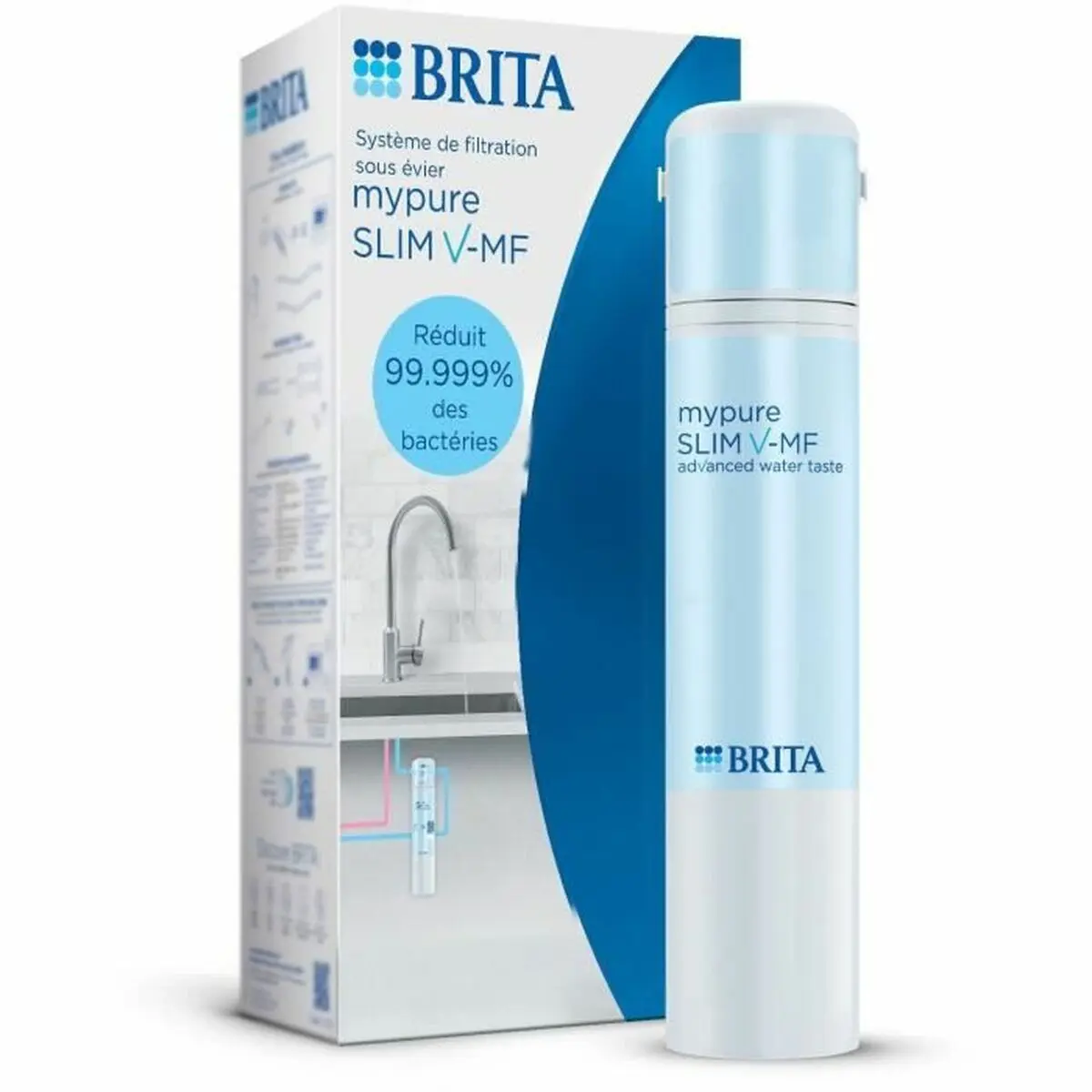 Filtro dell'acqua Brita mypure SLIM 1052846