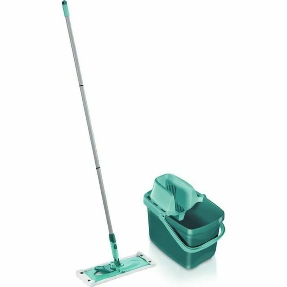 Mop with Bucket Leifheit Combi Clean M Verde Metallo Plastica