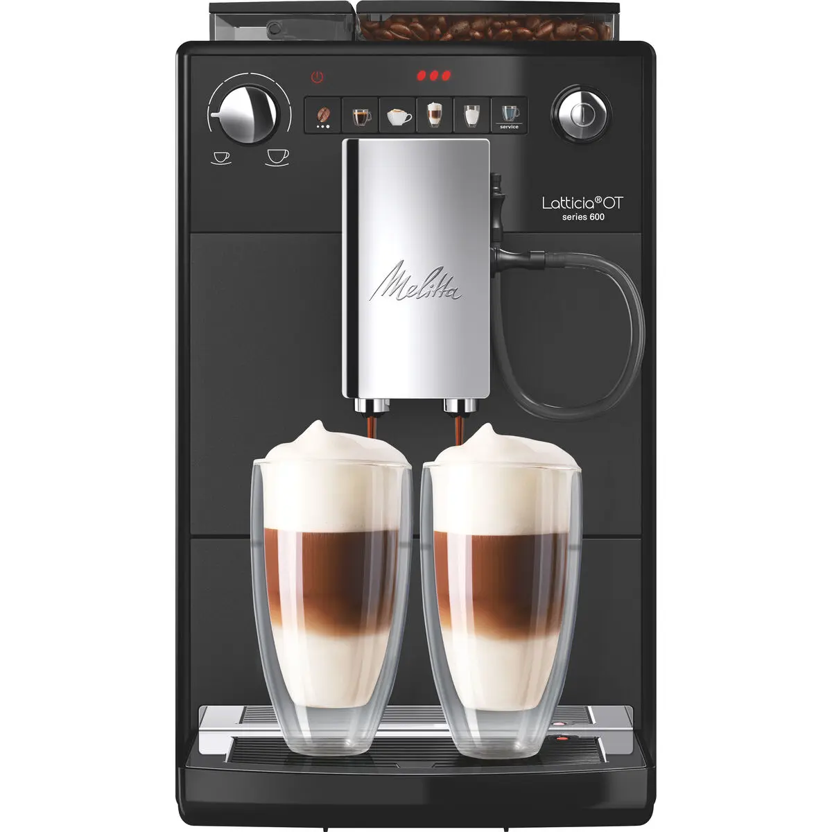 Caffettiera superautomatica Melitta F300-103 Nero Argentato 1450 W 1,5 L 250 g 15 bar