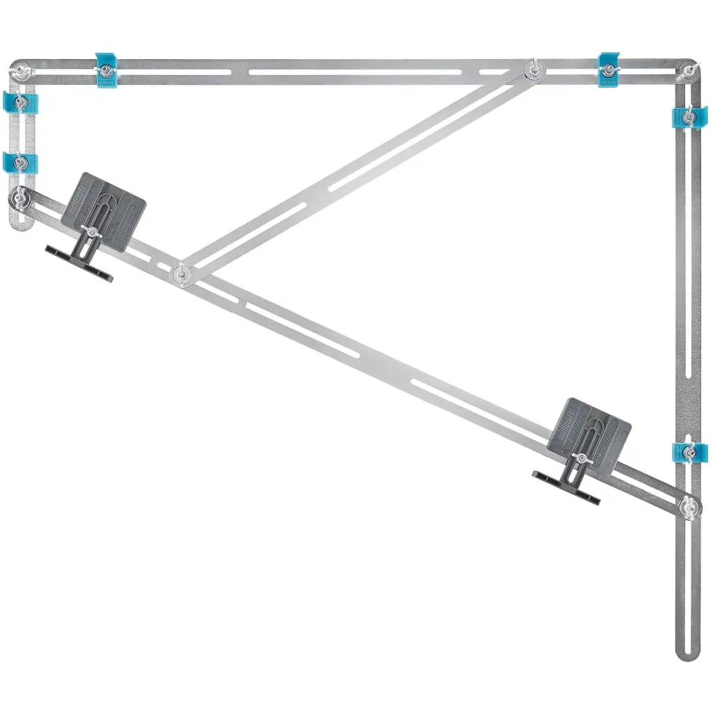 wolfcraft Calibro Pieghevole per Riparazione Scale