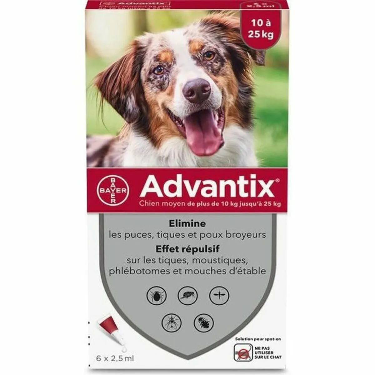 Pipetta per Cani Advantix 10-25 Kg