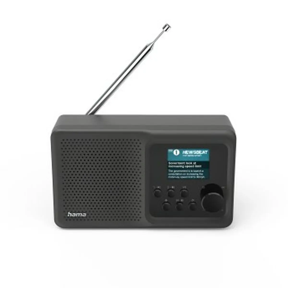 Radio Hama DR5BT Nero