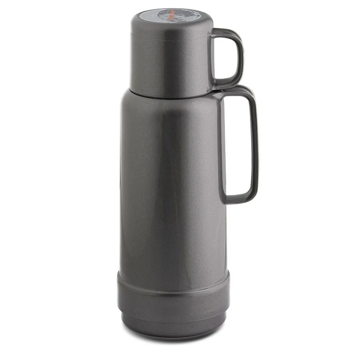 Thermos Rotpunkt Argentato 1 L